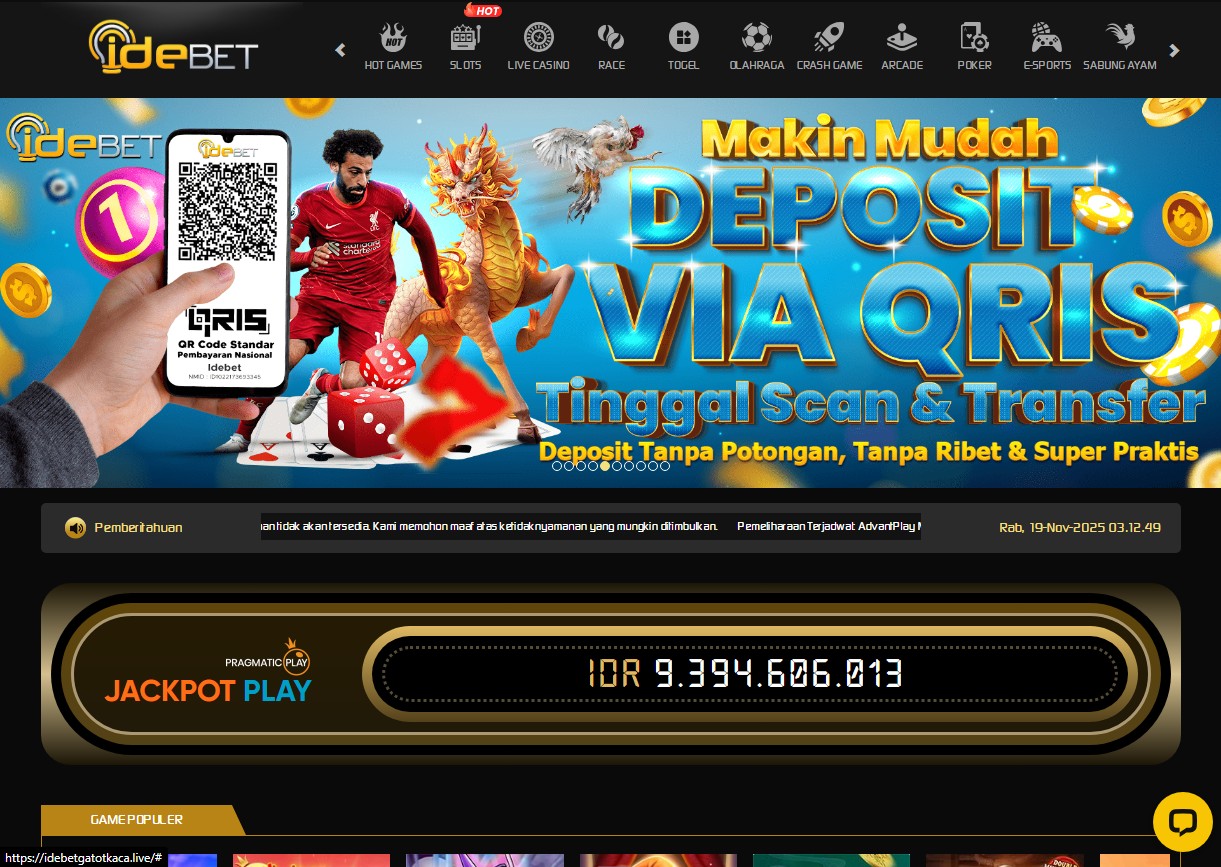 Galeri foto IDEBET ♯ Link Pendaftaran Akademi Slot Sensational Perkalian Merah Menggunakan Metode Deposit Pulsa di MEDAN